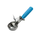 image of TableCraft Products 2116 – Size 16 Ice Cream Disher 2‑3/8 oz Thumb Press 18/8 Stainless Steel Blue