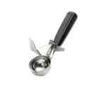 image of TableCraft 2130 - 30# Thumb Press Ice Cream Disher, 1.25 oz, 7.875" x 3.25" x 1.5", Steel, Black