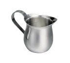 image of TableCraft Products 2303 Creamer Pitcher 3 oz. Stainless Steel Mirror‑Finish Dishwasher Safe Handle