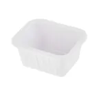 image of TableCraft Products 240008 Sauce Cup, 2 oz, 2‑5/8" x 2‑1/8" x 1‑1/4", Rectangular Melamine, White