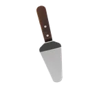 image of TableCraft Products 242 - 10" Pie & Cake Server, Wood Handle, Stainless Steel Blade, Smooth Edge