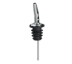 image of TableCraft Products 330 Liquor Pourer – Free Flow, Chrome Plated, Silver Spout, No Collar, BPA‑Free, 12‑Pack