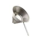 image of TableCraft Products 349 - 2-1/2 Qt Bouillon Strainer, 9" Dia, 18/8 Stainless Steel, Mesh