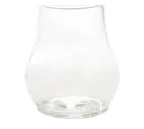 image of TableCraft 406J 6 oz. Teardrop Glass Dispenser Jar, Dishwasher Safe, Plastic/Poly – 12/Case