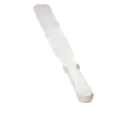image of TableCraft Products 4210 Icing Spatula, 10" Stainless Steel Blade, White ABS Handle