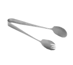 image of TableCraft Products 4404 Serving Tongs, 9-1/2", Stainless Steel, Dishwasher Safe
