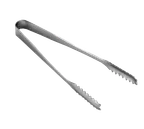 image of TableCraft Products 4405 Serving Tongs 6-1/2" Stainless Steel Dishwasher Safe Restaurant & Home Use