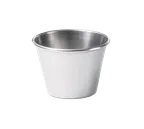 image of TableCraft Products 5067 - Stainless Steel Ramekin Sauce Cup, 2 oz Capacity, Dishwasher Safe