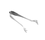 image of TableCraft 532T Ice & Pom Tongs, 6-1/4" Stainless Steel, Dishwasher Safe, Kitchen Hand Tool