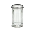 image of TableCraft 57S-1 Sugar Pourer Shaker – 12 Oz Fluted Glass, Stainless Steel Top, Dishwasher Safe