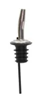 image of TableCraft 599P Liquor Pourer – 18/8 Stainless Steel Spout, Silver, Free‑Flow, No Collar – 12/Bag