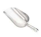 image of TableCraft Products 624 Aluminum Ice Scoop, 24 oz, Round Bottom, Hand Wash Only, Hand Tool