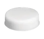image of TableCraft Products 63FCAP Squeeze Bottle End Cap, Fits 63mm Clear White Bottles, Dishwasher Safe NSF