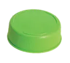 image of TableCraft Products 63FCAPLGN Green 63mm Squeeze End Cap, Plastic, NSF Certified - Pack