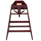 image of TableCraft Products 6464162 Wood High Chair