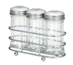 image of TableCraft Products 659T-1 Cheese Shaker, Perforated Stainless Steel Top, Dishwasher Safe - Dozen