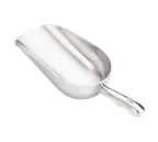image of TableCraft Products 685 Ice Scoop, 85 oz Capacity, Aluminum, Round-Bottom, Hand Wash Only