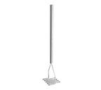 image of TableCraft Products 7424 Potato Masher, 24" O.A., 5-1/4" Square Face, Stainless Steel, Dishwasher-Safe