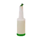 image of TableCraft Products 8032GN PourMaster Complete Unit, 32oz/1qt, Green, Polyethylene, BPA Free