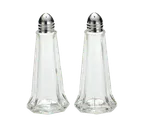 image of TableCraft Products 83S&P - Salt Pepper Shaker, 1 Oz, 1‑7/8" Dia x 4‑3/8" H Nickel Plated Top