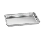 image of TableCraft Products 913A Solid Sheet Pan, 9.5" x 13", 19 Gauge Aluminum, Hand Wash Only