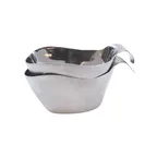 image of TableCraft Products 9803 Gravy Boat, 3 Oz Dispenser, 18/8 Stainless Steel Brushed Finish - 1/Each