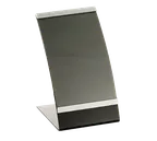 image of TableCraft Products AS57 Acrylic Menu Card Holder, 5.5" x 4" x 8.5", Height 7"-9", Dishwasher Safe