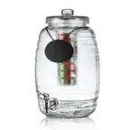 image of TableCraft BDG1000 Beehive Beverage Dispenser 2-1/2 Gal, Chalkboard Necklace, Ice Core Infuser