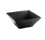 image of TableCraft Products BKMB125 - Black Melamine Bowl, 6-3/4 Qt, Temp Safe to 212°F, Dishwasher Safe