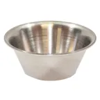 image of TableCraft Products C5068 - 2 oz Stainless Steel Cash & Carry Sauce Cup, Dishwasher Safe, 12/Pack