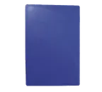 image of TableCraft CB1520BLA Plastic Cutting Board, 15" x 20" x 1/2", Blue Polyethylene, NSF Dishwasher Safe