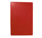 image of TableCraft Products CB1520RA - 15" x 20" x 1/2" Red Poly Cutting Board, NSF