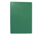 image of TableCraft CB1824GNA Green 18" x 24" ½" Polyethylene Cutting Board, NSF, Dishwasher Safe