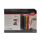 image of TableCraft CBG1824APK6 - 18"x24" Grippy Cutting Board, Colors, Heat Resistant, HACCP/NSF - 1/Pack