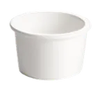 image of TableCraft CW1665SNX 1-Qt Orange Crock 4-3/4" Dia x 5" Height Cast Aluminum Duracoat NSF