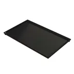 image of TableCraft CW2115BK - 10-1/2" x 6-1/2" Black Al Cooling Plate Tray, Dishwasher Safe, Cold Holding