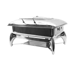 image of TableCraft CW40175 Fuel Chafing Dish, 9‑qt, 22‑3/4"×18"×13", Stainless Steel, Cover, Steam Vent