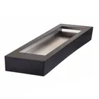 image of TableCraft CW40212BRATCP Cooling Plate, 25-1/4" x 8-5/8" x 5-3/4", Rectangular, Copper Brushed