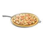 image of TableCraft CW4100PB Pizza Pan – 16" Round, Pigeon Blue Duracoat Cast Aluminum, Handle, NSF