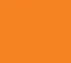 image of TableCraft CW4302X 1-Qt Dish, 6" x 5" x 5", Aluminum Orange Cold Holding Dishwasher‑Safe