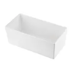 image of TableCraft CW5014GN 5-5/8qt Green Duracoat Aluminum Food Pan, 12-3/4" x 6-30/100" 5" Cold Holding