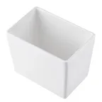image of TableCraft CW5022SNX - 1-5/8 qt Sunset Orange Alu Food Pan, 4-1/4" x 6-3/8", 5" Cold Holding, NSF