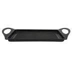 image of TableCraft CWDC1070 - 18" x 11" Induction Cast Iron Grill/Griddle Pan, Non‑Stick, Die‑Cast Handles