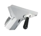 image of TableCraft FFR8 French Fry Scoop, 9-1/4"W x 2-1/4"H, 8-3/4" OAL, Steel, Black Bakelite Handle, NSF