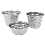 image of TableCraft GRSS3 - Brickhouse 3oz Stainless Steel Ramekin, 2-3/4" Dia x 1-3/4" H, Dishwasher Safe