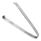 image of TableCraft Products H1246 Cash & Carry Ice Tongs, 6-3/4", Stainless Steel