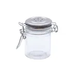 image of TableCraft Products H15S&P Salt Pepper Shaker, 1 oz, 1‑3/4" Dia x 2‑1/2" H, Clip Top, Glass