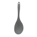 image of TableCraft Products H3902GY Serving Spoon, 11-5/8" Gray Silicone, Heat‑Resist to 400°F/204°C, BPA‑Free