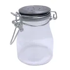 image of TableCraft Products H3S&P - 3‑Ounce Glass Salt & Pepper Shaker, 2‑1/4" Dia x 3‑1/4" H, Top, Sealable
