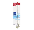 image of TableCraft H501K Bar Spoon – 10"-11" Stainless Steel, Dishwasher Safe, Display Pack